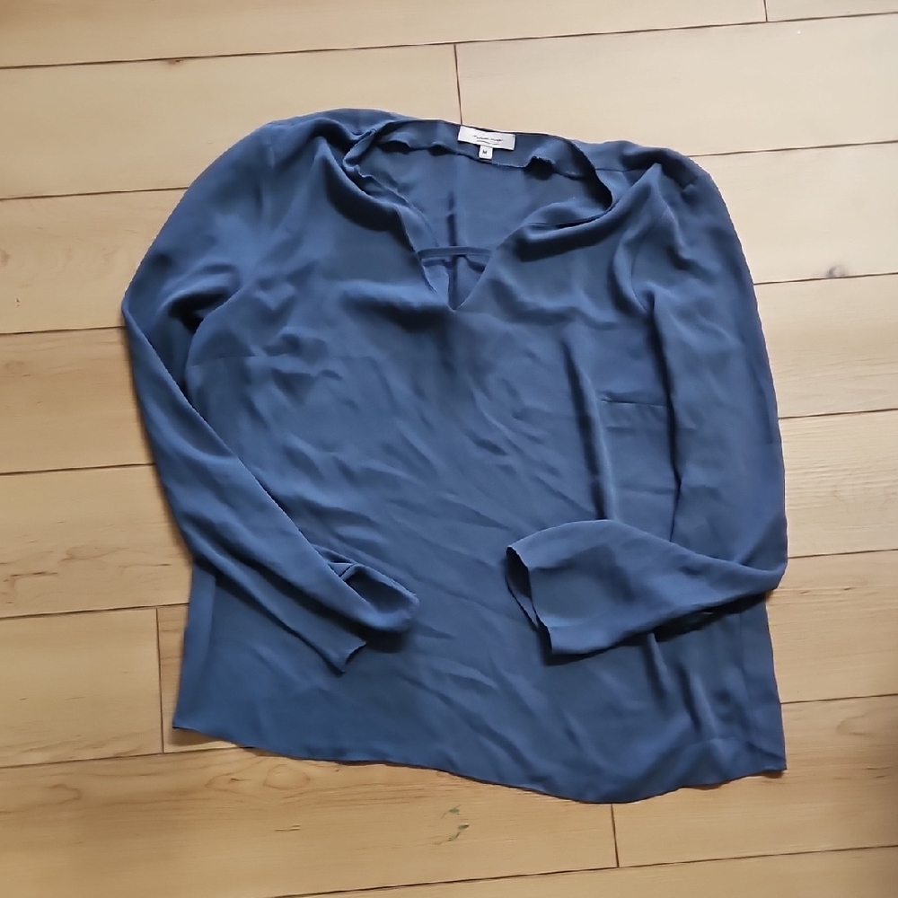 Elegant Blue Women's Top